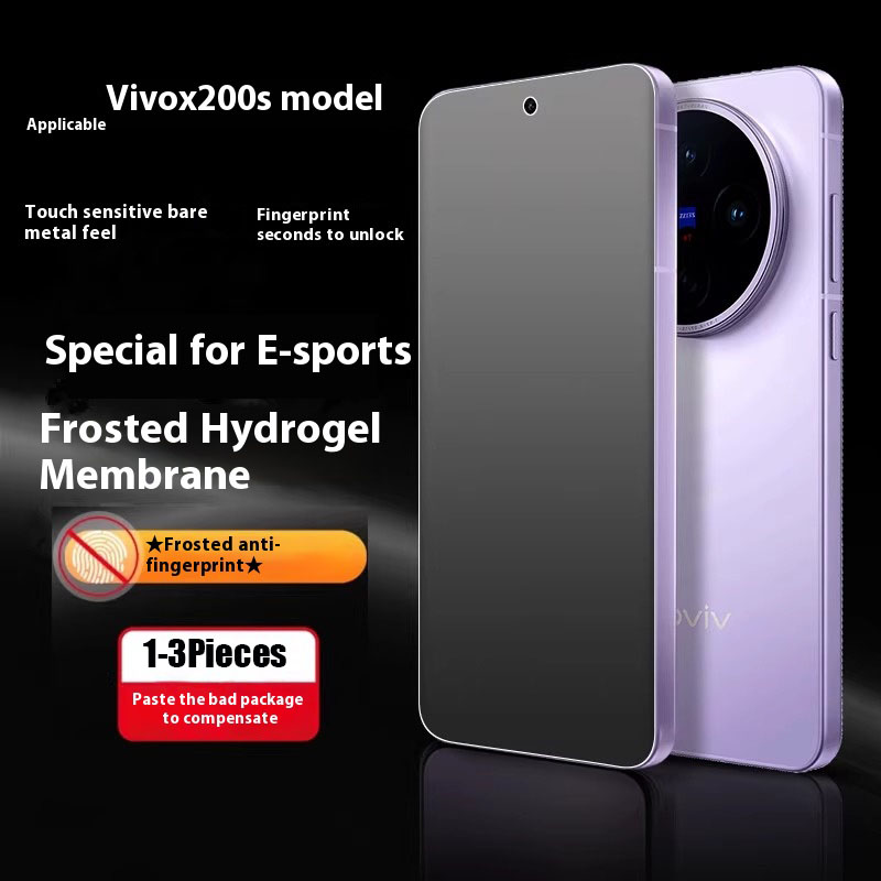 Vivo X200 - 3 Pieces Full Cover Matte Hydrogel