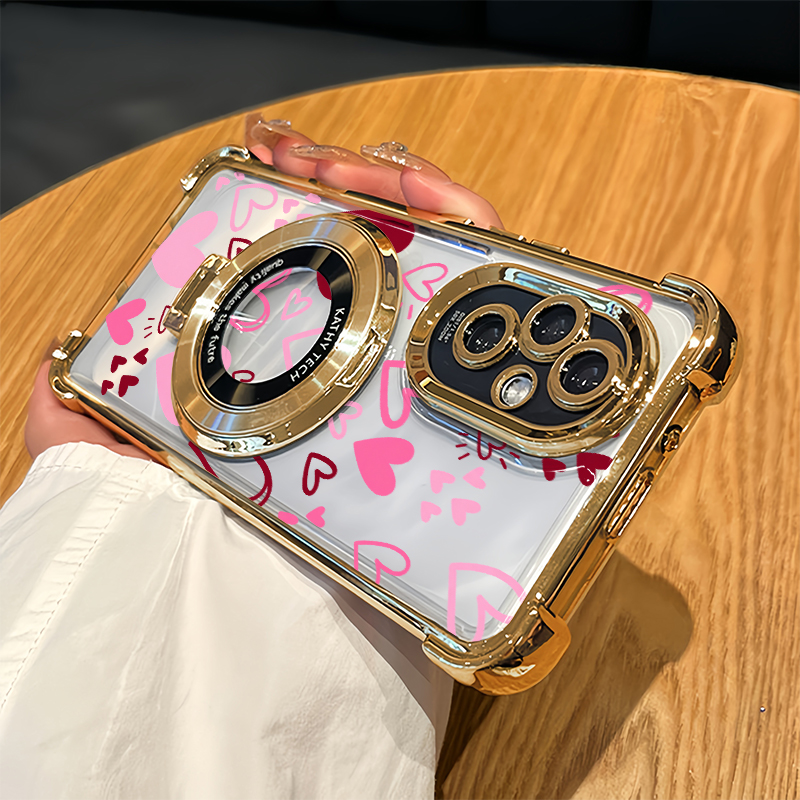 Love Heart Pattern Phone Case  - đánh giá và giá Oppo A78