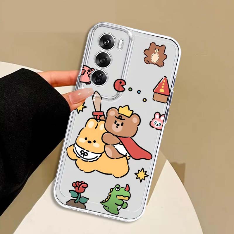Cat Cute Dog Cartoon For OPPO  - đánh giá và giá Oppo A78
