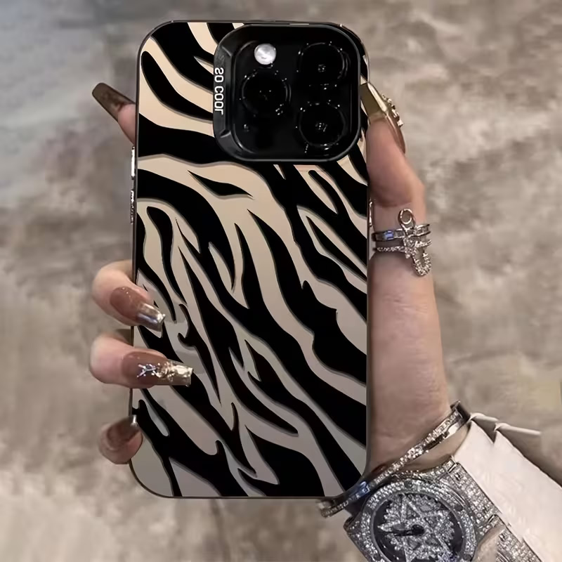Zebra Pattern Black Advanced I - đánh giá và giá Apple Iphone 15 Pro Max