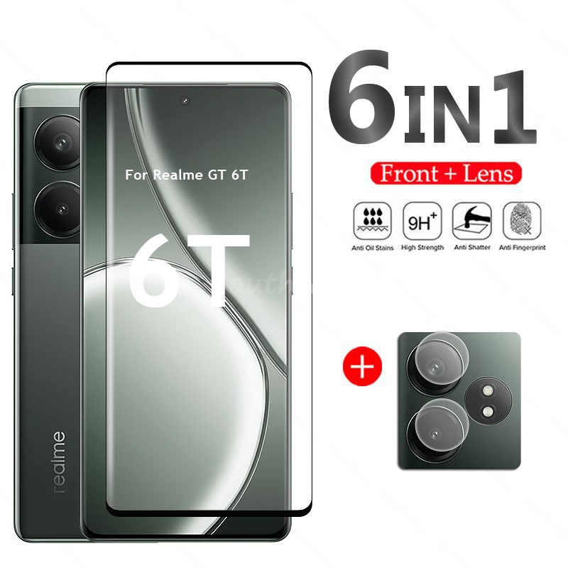 For Realme GT 6T Glass 3D Curv - đánh giá và giá Realme Gt 6