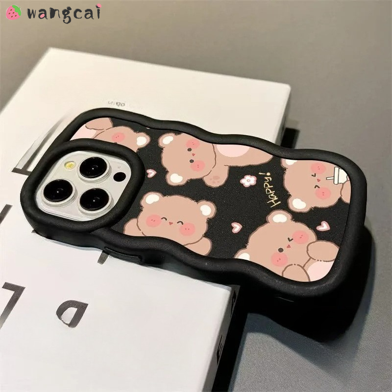 Cute Bear Macaron 3D Wave Phon - đánh giá và giá Realme Note 50