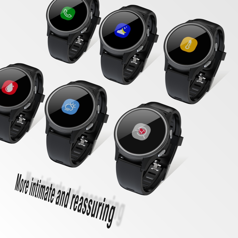 new 4G GPS Fall Detection SOS  - đánh giá và giá Fall Detection Watch