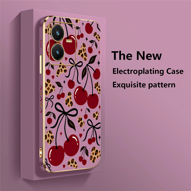 Print Cherry Case For Vivo V40 - đánh giá và giá Vivo V40
